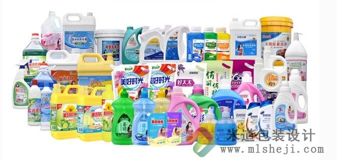 各式各样的日化包装