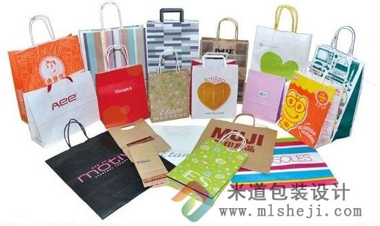 各种各样色彩的手提袋定制