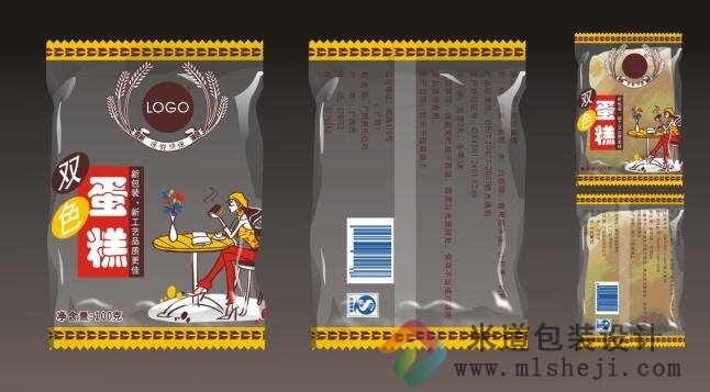 透明蛋糕包装袋定制