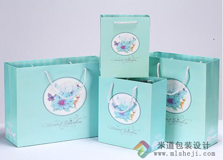 清新淡雅手提袋设计