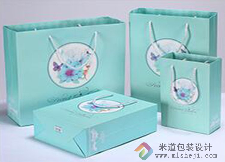 清新淡雅手提袋设计