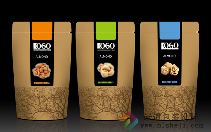 干果牛皮纸包装袋批发