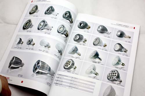 郑州灯饰画册印刷 LED灯饰画册设计