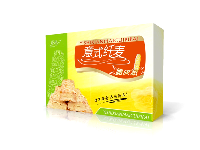 食品包装箱设计 糕点食品包装盒