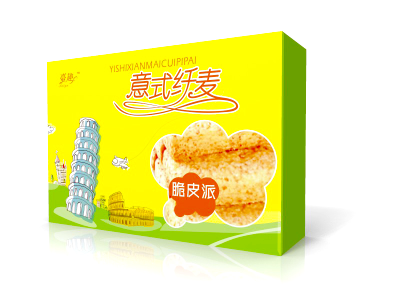 食品包装箱设计 糕点食品包装盒