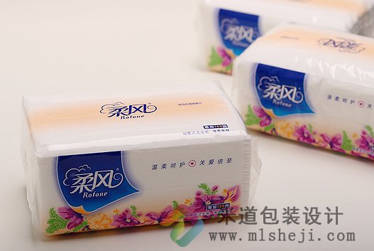 柔风 卫生纸包装设计
