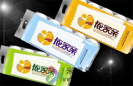 南风 卫生纸包装设计