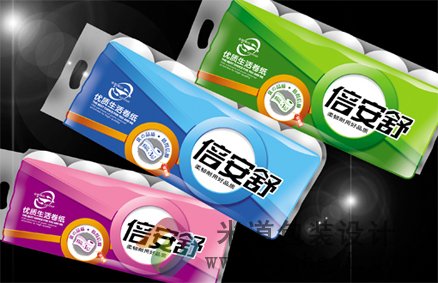 南风 卫生纸包装设计