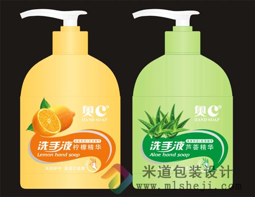 洗手液外包装设计