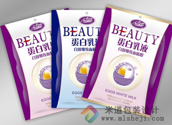 蛋白乳液面膜包装设计