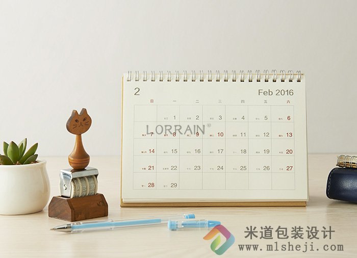 简约台历定制 郑州台历定制印刷公司