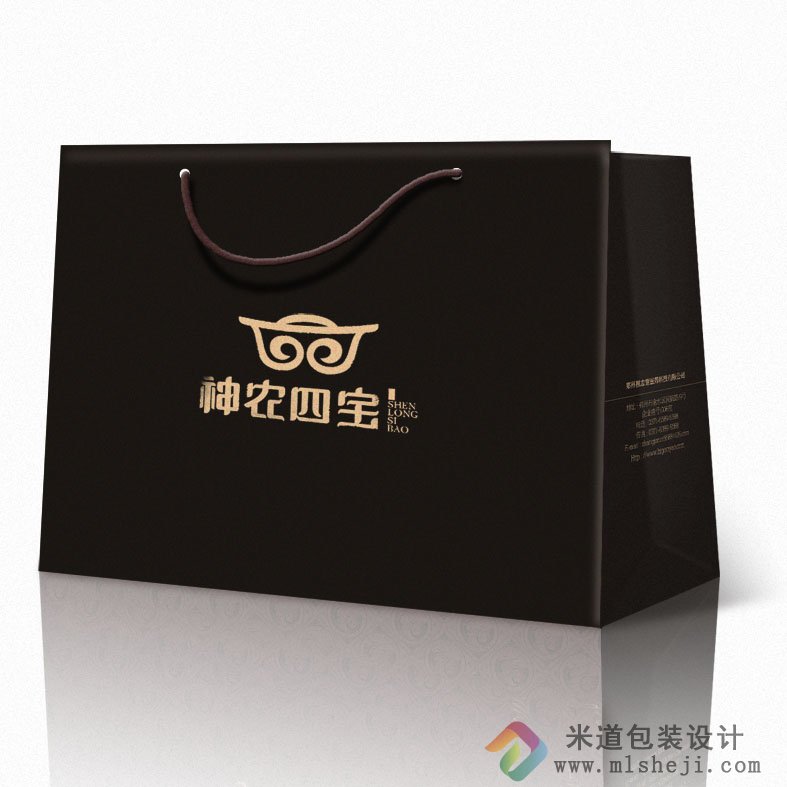 时尚手提袋设计 郑州手提袋图片 神农四宝手提袋