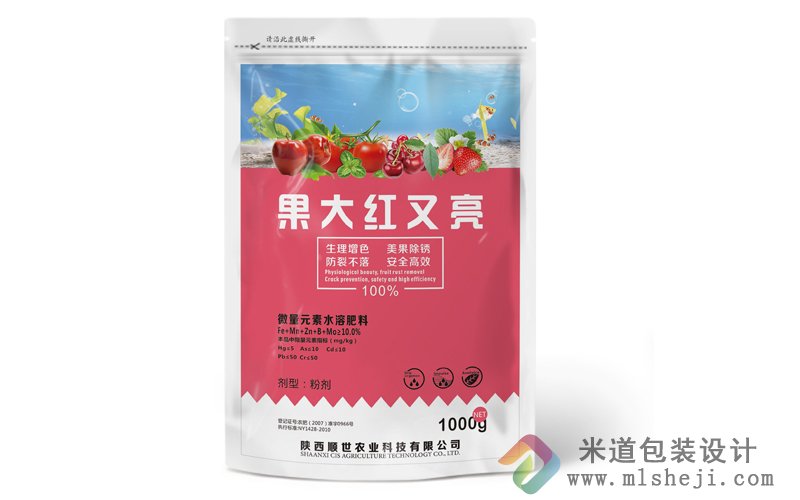 植因美水溶肥包装袋